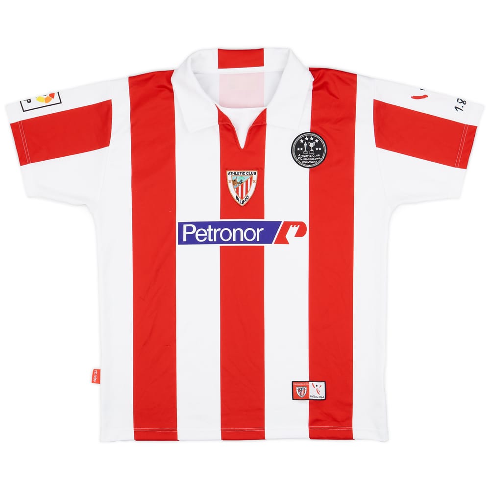 2008-09 Athletic Club 'Copa Del Rey Final' Home Shirt - 8/10 - (XL)