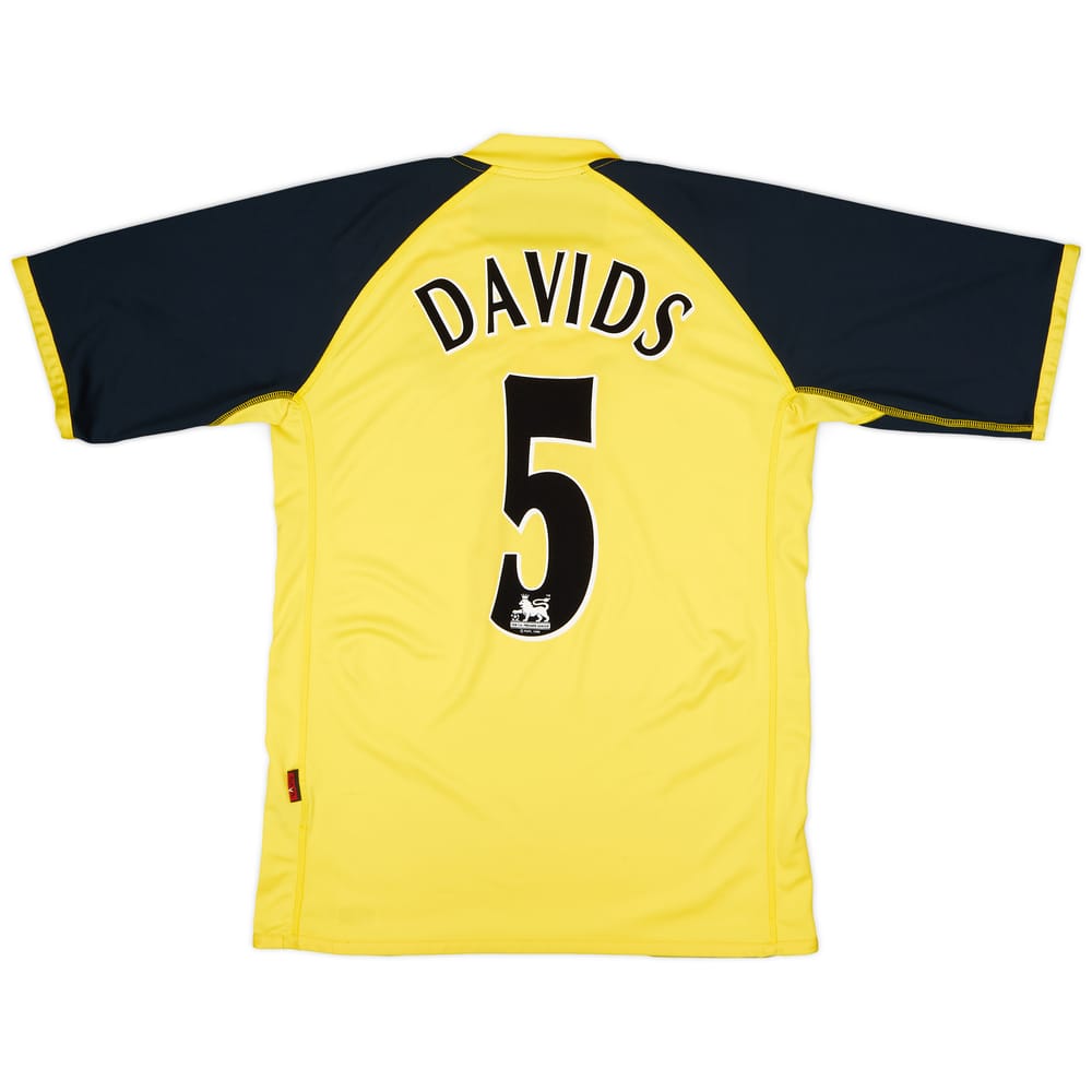 2005-06 Tottenham Third Shirt Davids #5 - 7/10 - (XL)