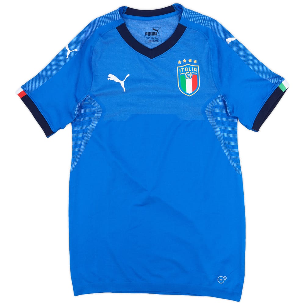 2018-19 Italy Authentic Home Shirt - 10/10 - (L)