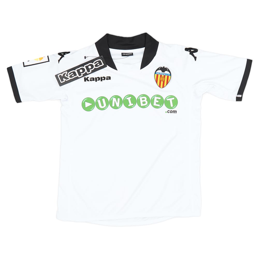 2009-10 Valencia Home Shirt (S.Kids)