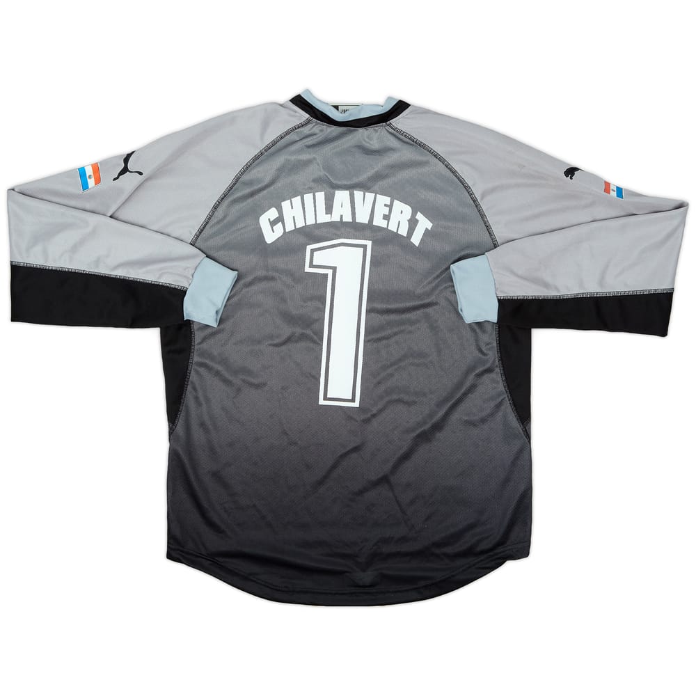 2002-03 Paraguay GK L/S Shirt Chilavert #1 - 8/10 - (L)