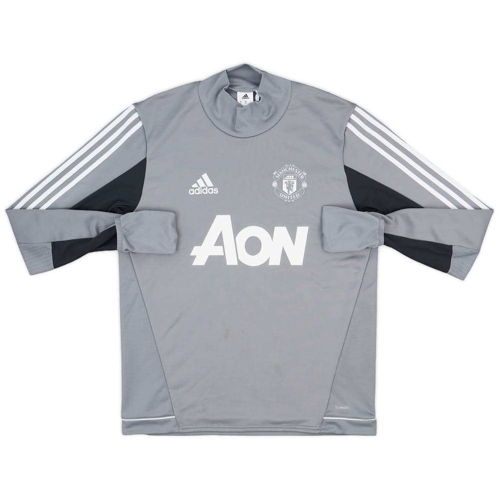 2017-18 Manchester United adidas Training Top - 9/10 - (M)
