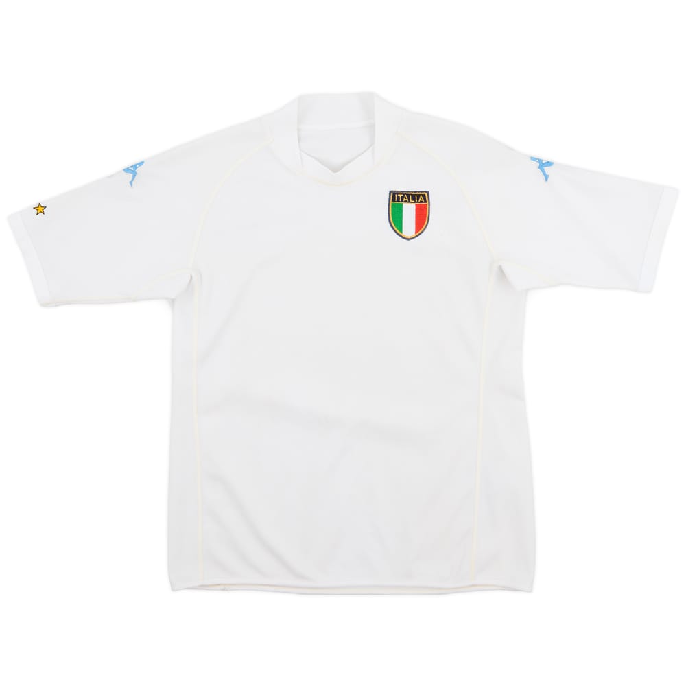 2002 Italy Basic Away Shirt - 8/10 - (M)