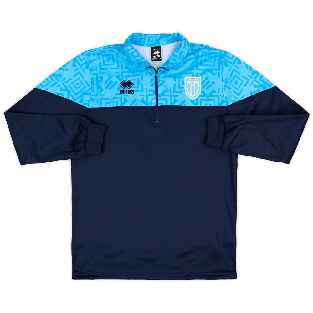 2024-25 San Marino Errea 1/4 Zip Training Top