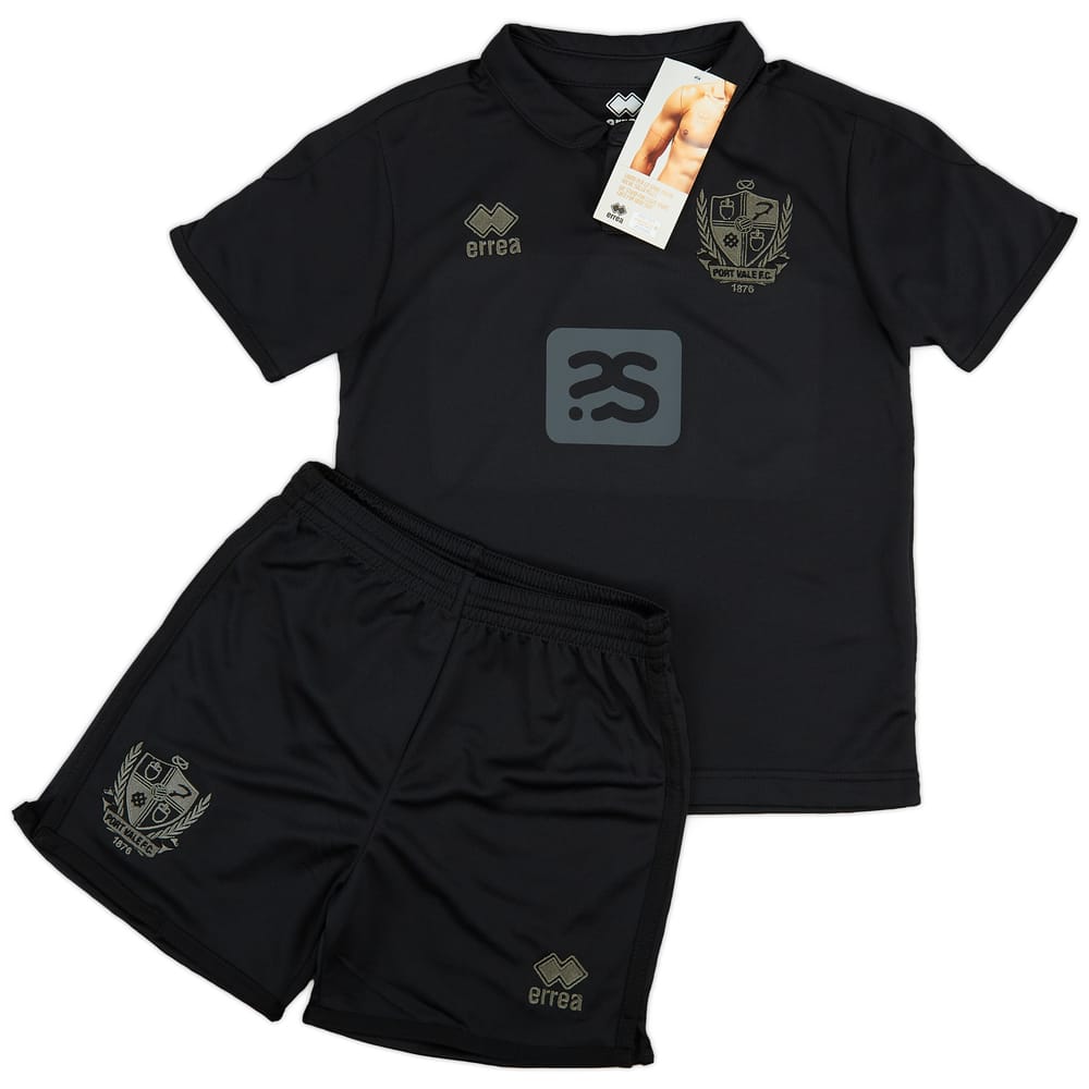 2021-22 Port Vale Third Shirt & Shorts Kit (Little Kids)