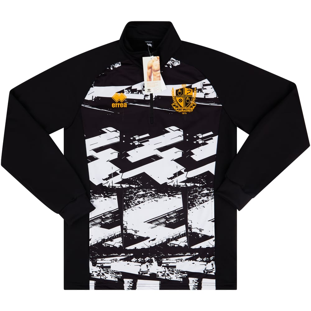 2022-23 Port Vale Errea 1/4 Zip Training Top (L)