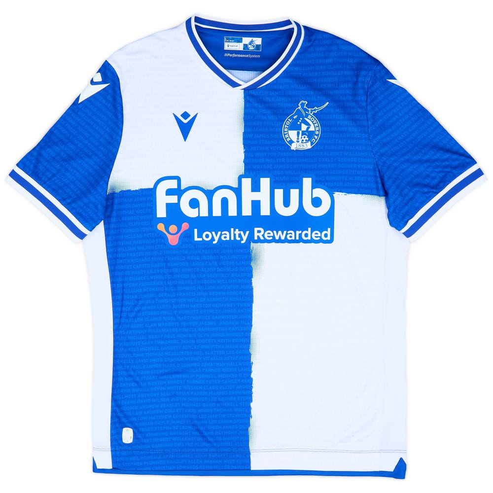 2024-25 Bristol Rovers Home Shirt