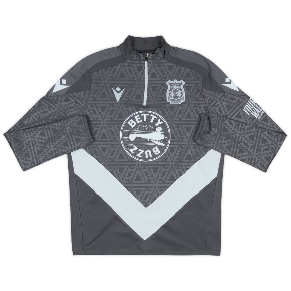 2024-25 Wrexham Macron 1/4 Zip Training Top (S)