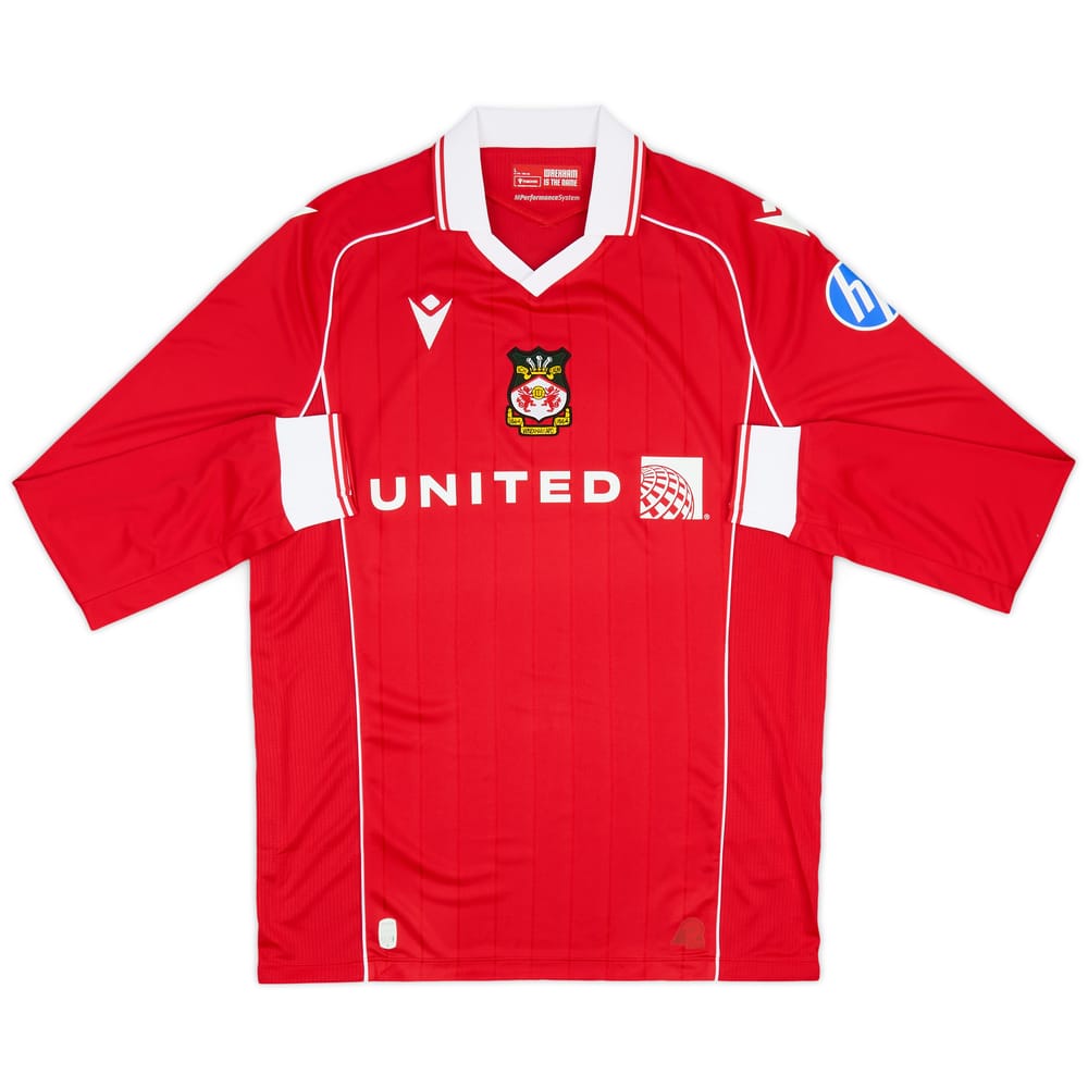 2025-26 Wrexham Home L/S Shirt
