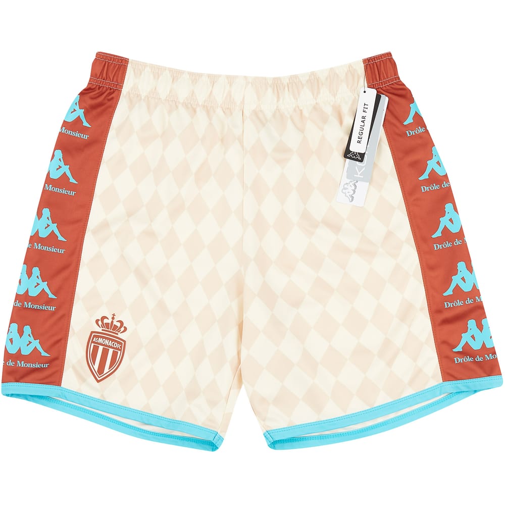 2022-23 Monaco 'Kappa x Drôle de Monsieur' Fourth Shorts - NEW
