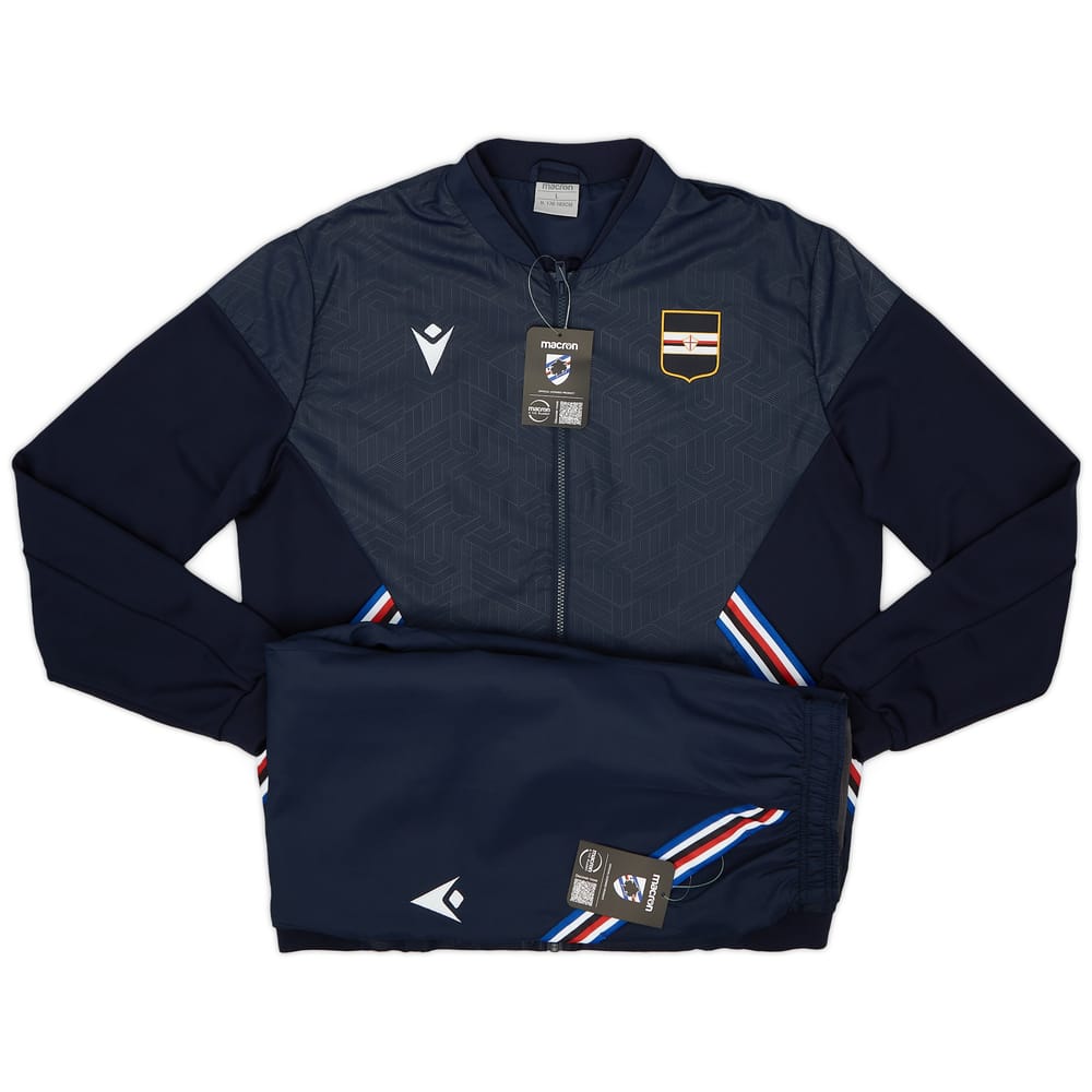 2022-23 Sampdoria Macron Travel Tracksuit
