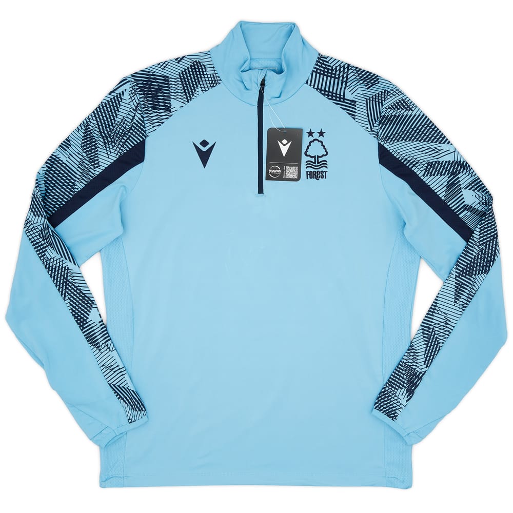 2022-23 Nottingham Forest Macron 1/4 Zip Training Top
