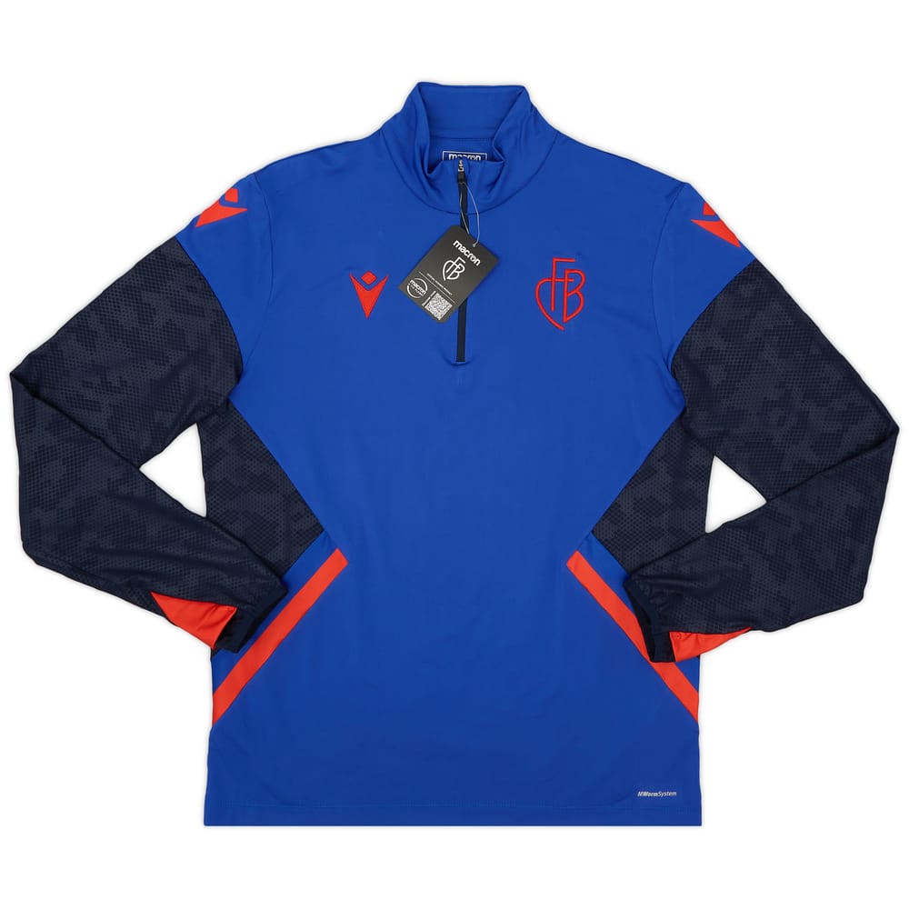 2022-23 FC Basel Macron 1/4 Zip Training Top