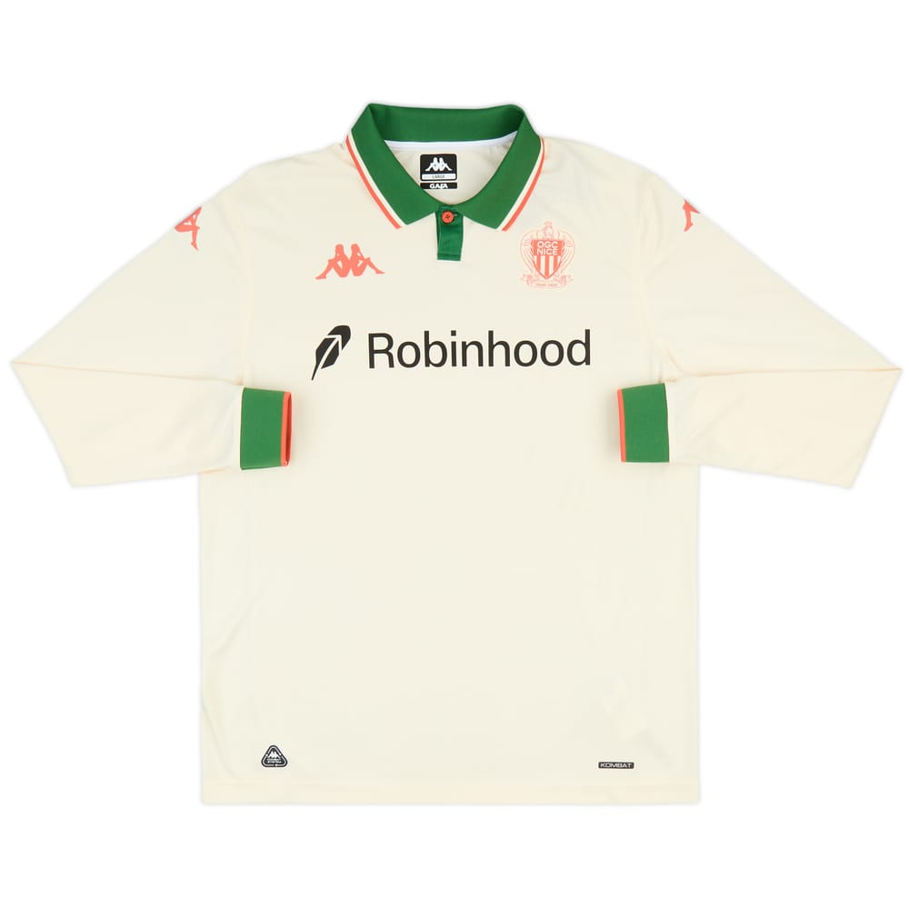 2025-26 Nice Away L/S Shirt