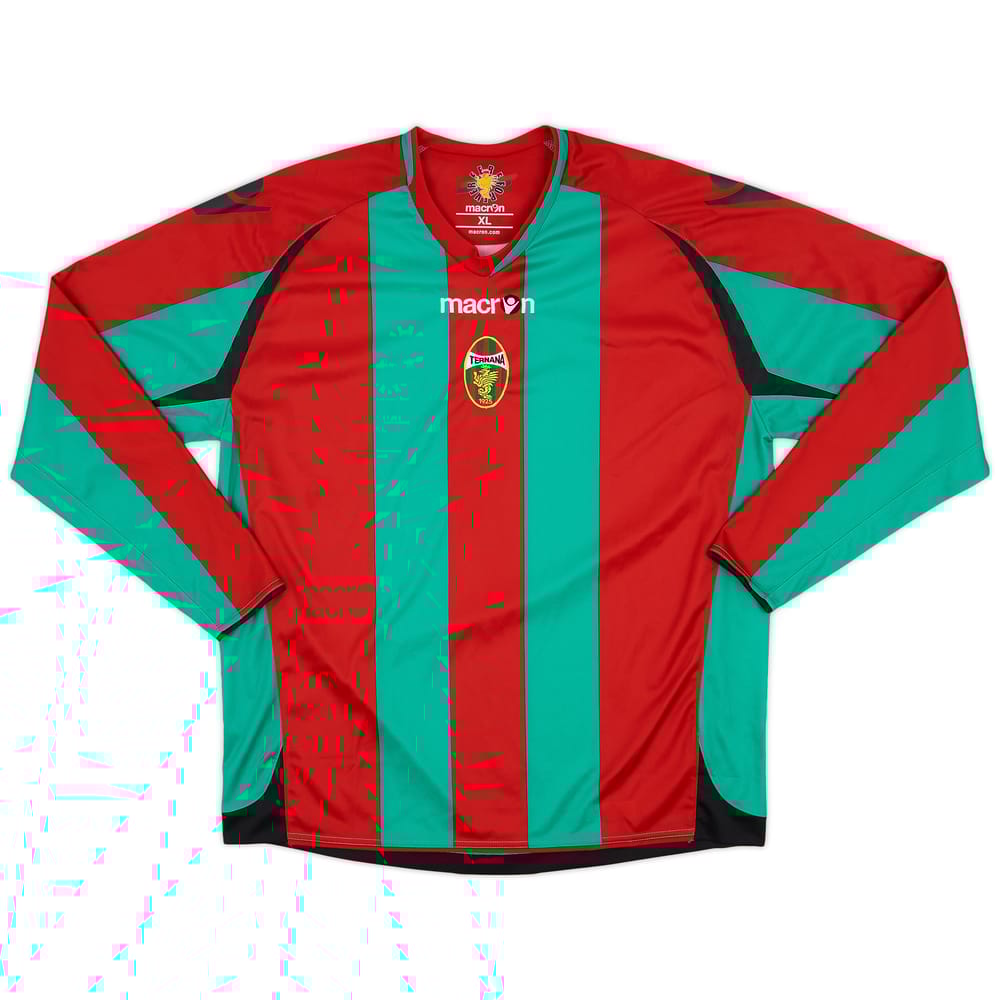 2010-11 Ternana Home L/S Shirt - 9/10 - (XL)