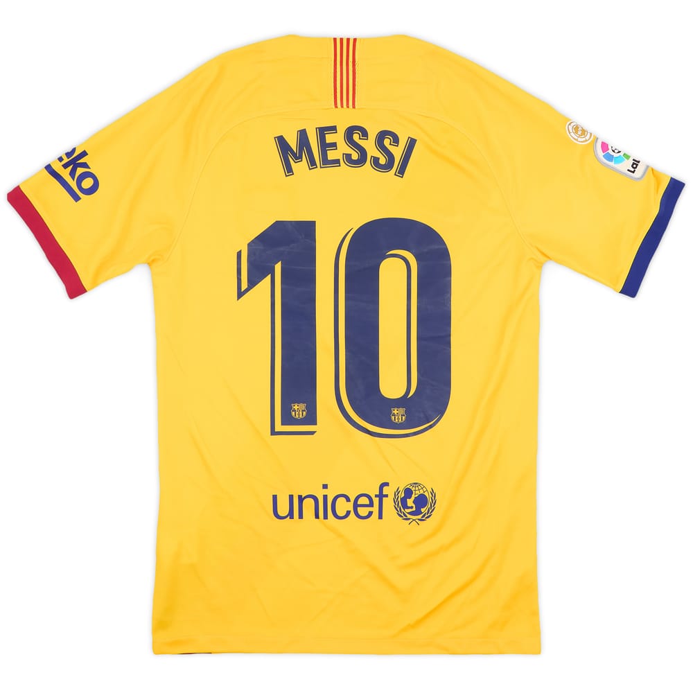 2019-20 Barcelona Away Shirt Messi #10 - 7/10 - (S)