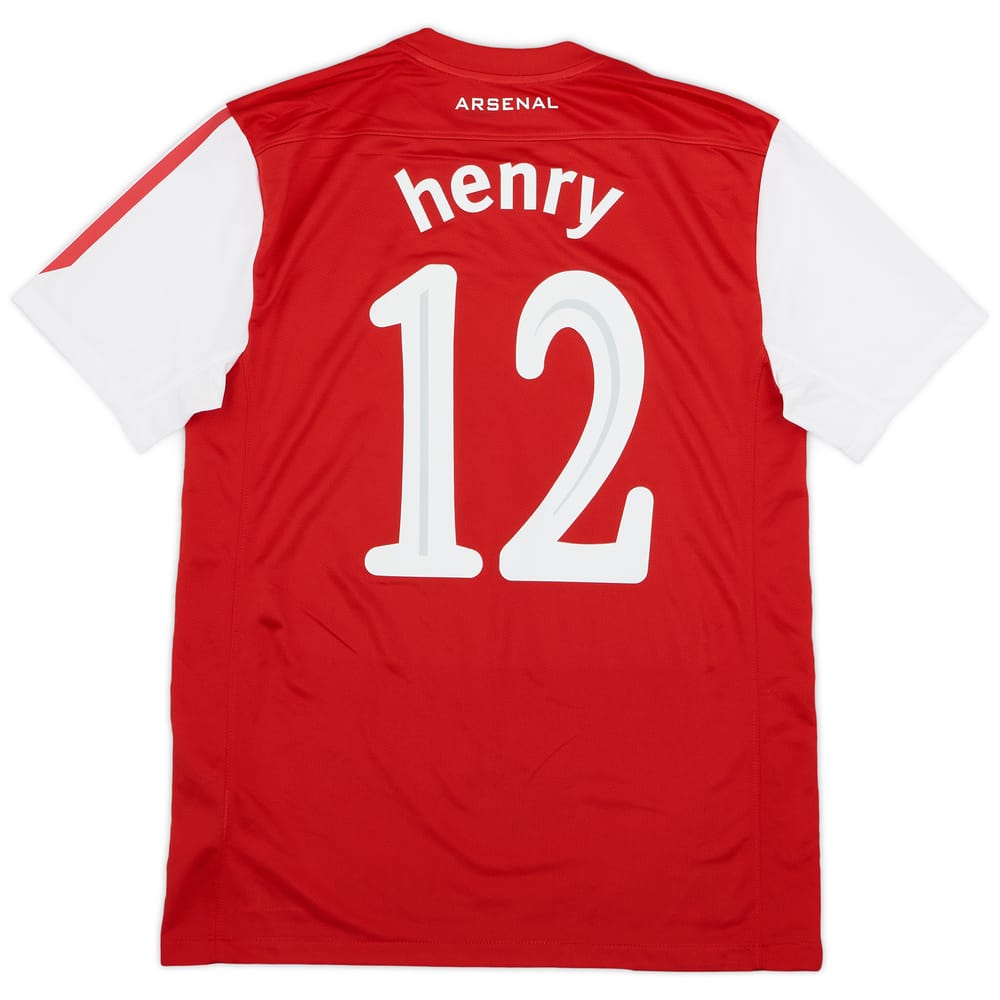 2011-12 Arsenal Home Shirt Henry #12 - 8/10 - (M)