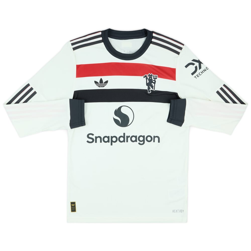 2024-25 Manchester United Player Issue Third L/S Shirt - 9/10 - (M)