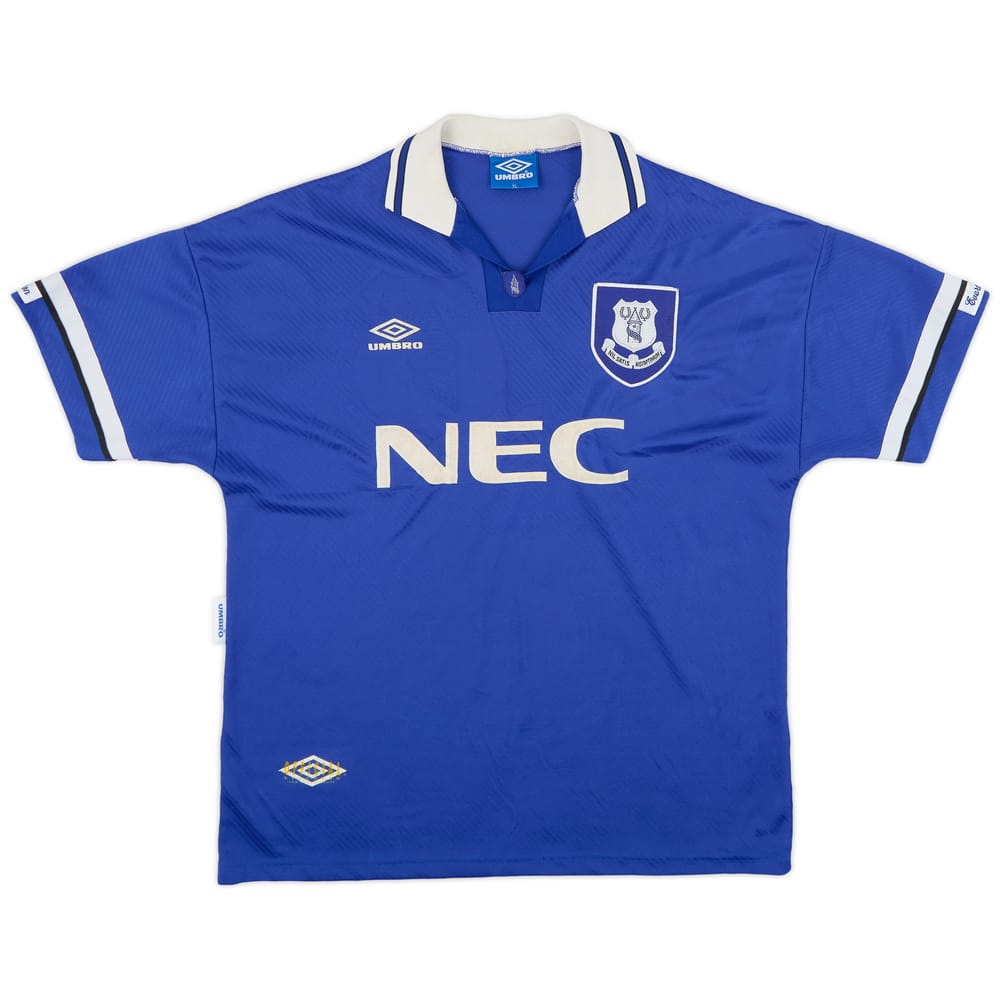 1993-95 Everton Home Shirt - 7/10 - (XL)