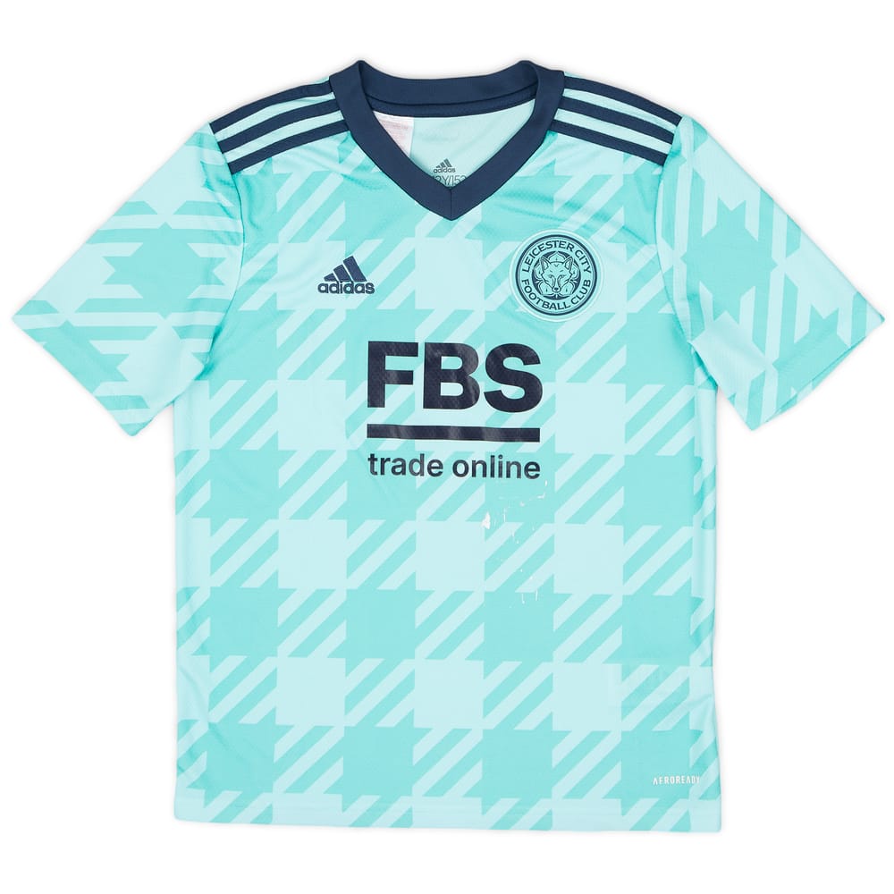 2021-22 Leicester Away Shirt - 5/10 - (M.Boys)