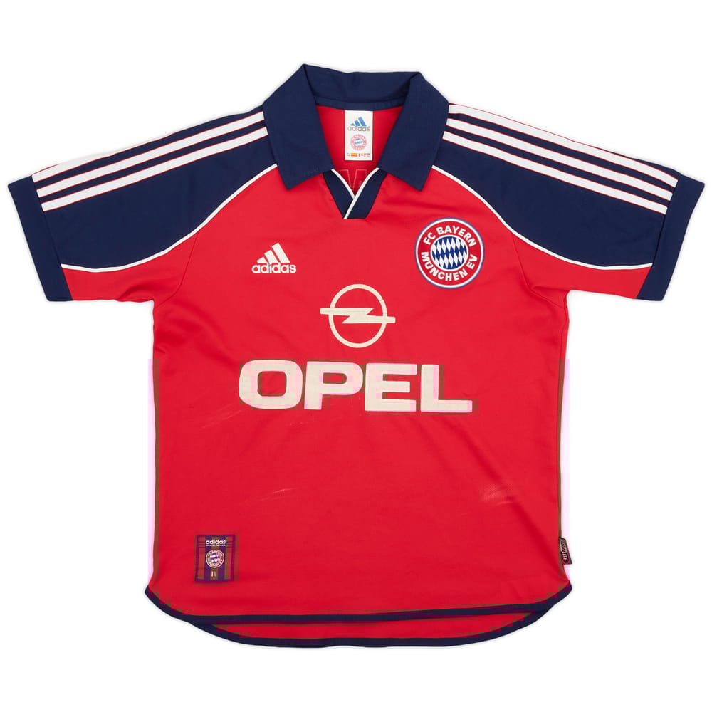 1999-01 Bayern Munich Home Shirt - 7/10 - (Y)