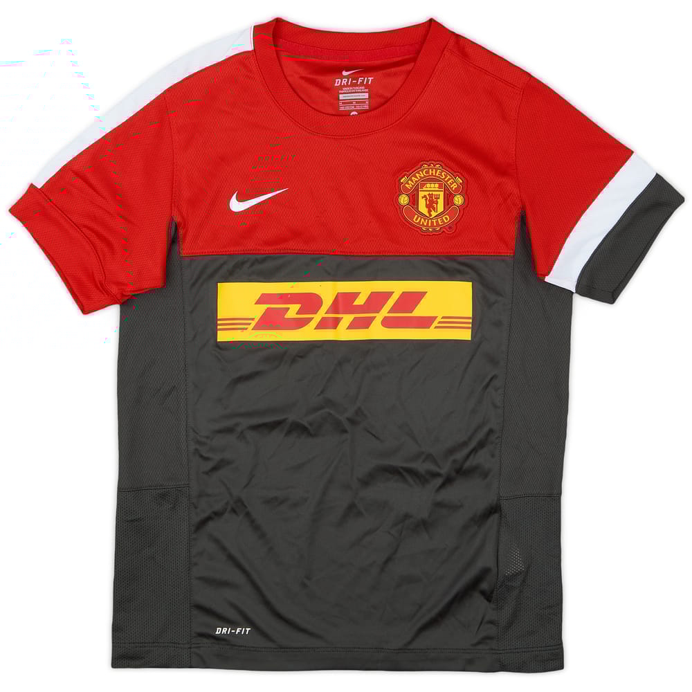 2012-13 Manchester United Nike Training Shirt - 8/10 - (M.Boys)