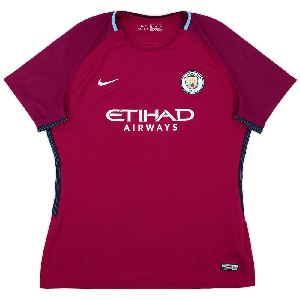 2017-18 Manchester City Away Shirt - 9/10 - (Women's XL)