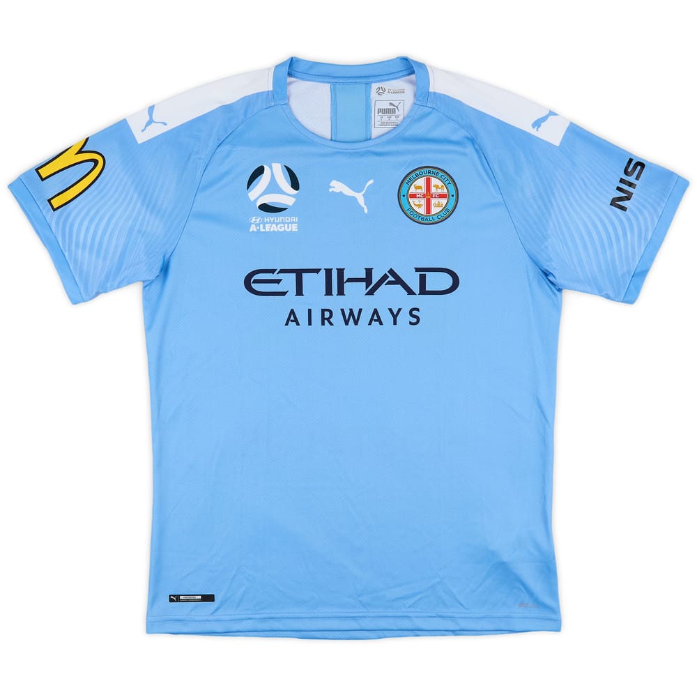 2019-20 Melbourne City Home Shirt - 9/10 - (L)