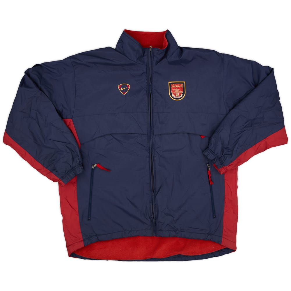 2000-01 Arsenal Nike Padded Bench Coat - 7/10 - (L)