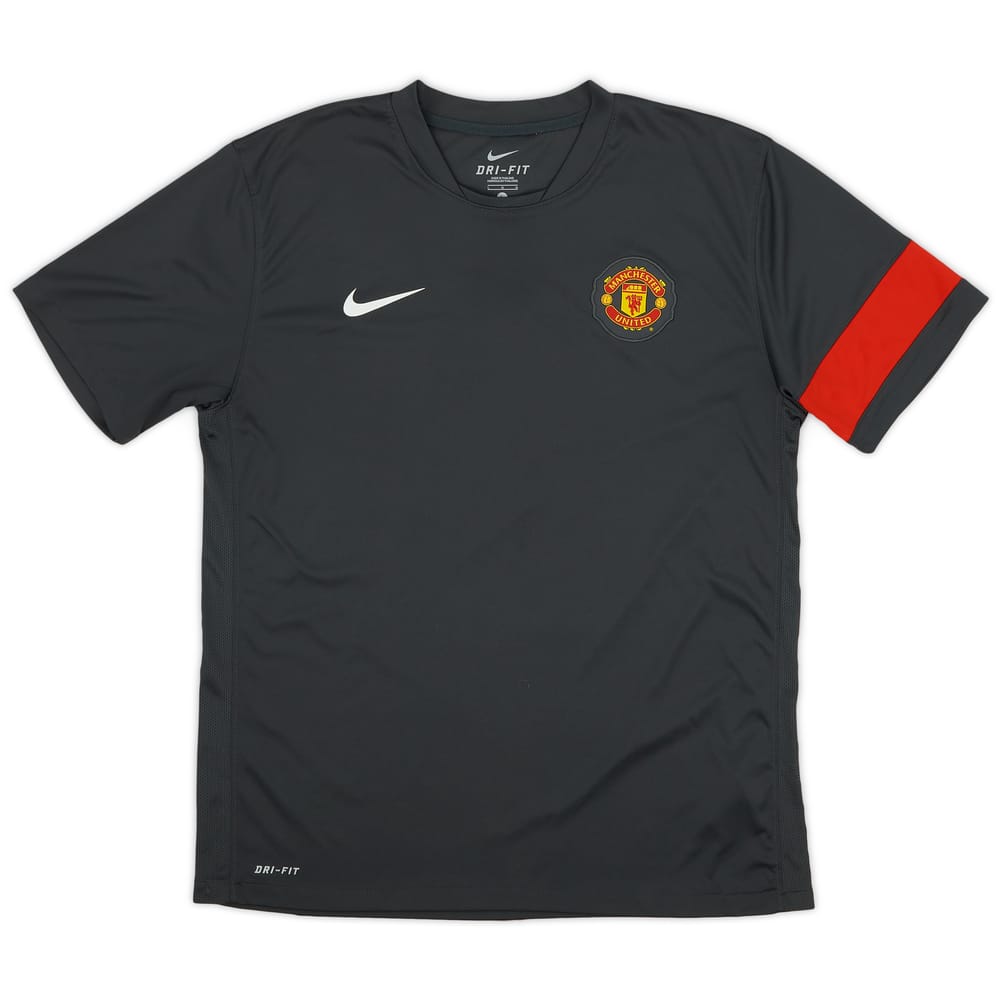 2010-11 Manchester United Nike Training Shirt - 9/10 - (L)