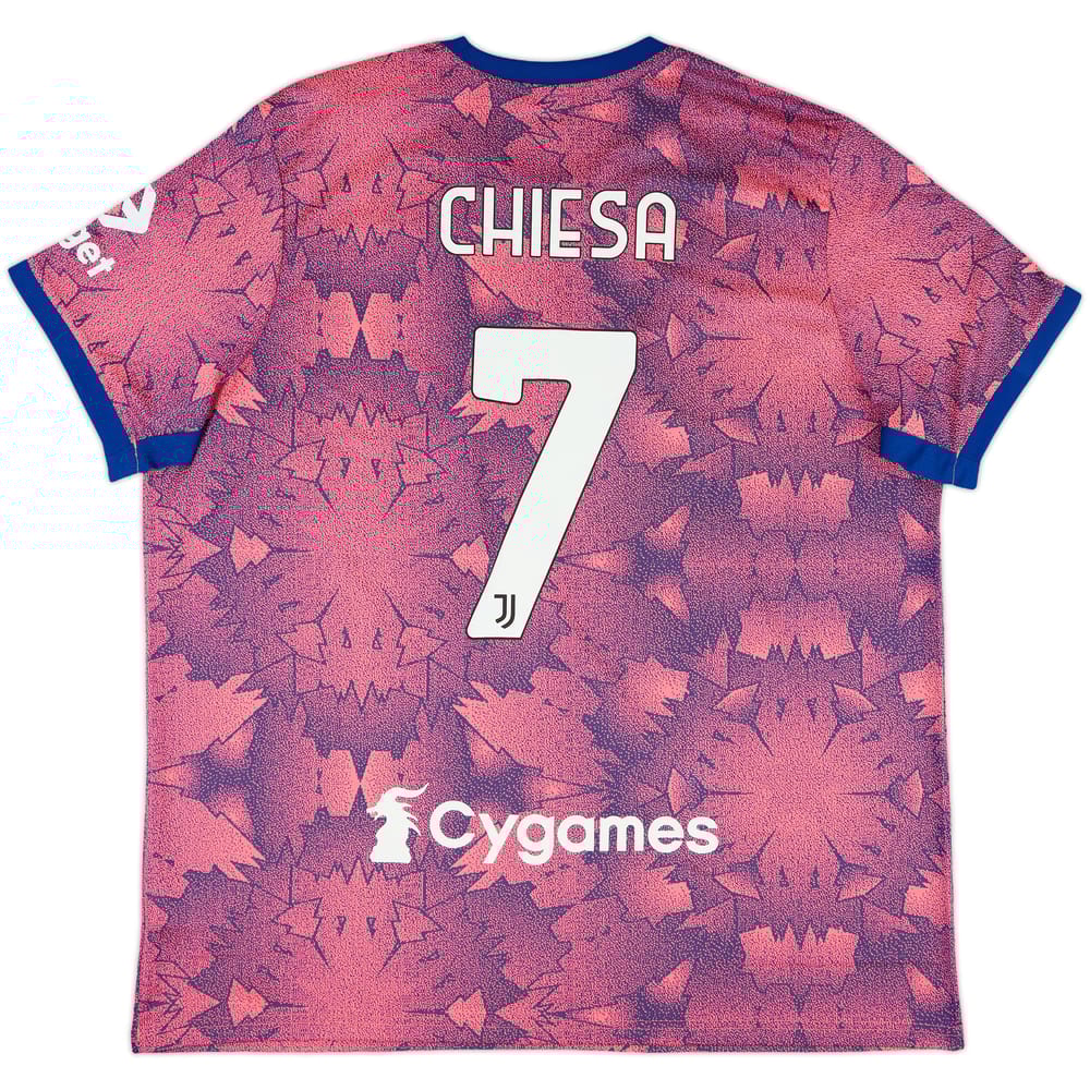 2022-23 Juventus Third Shirt Chiesa #7 (XXL)