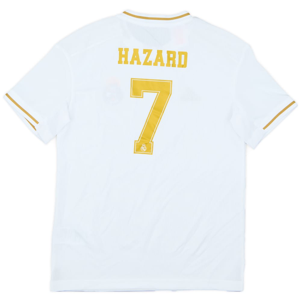 2019-20 Real Madrid Home Shirt Hazard #7 - 9/10 - (M.Boys)