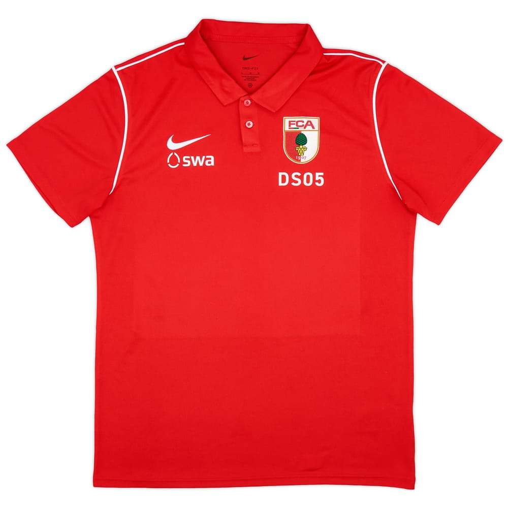 2021-22 Augsburg Nike Polo Shirt - 9/10 - (L)