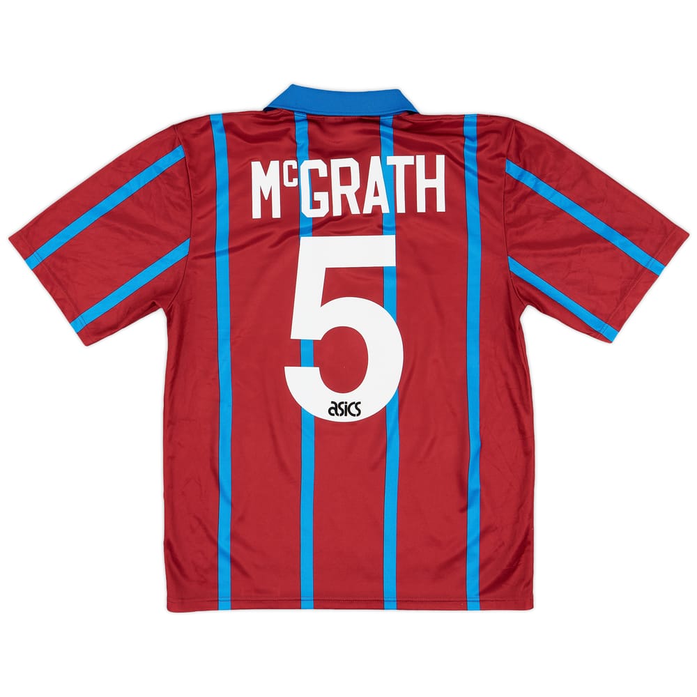 1993-95 Aston Villa Home Shirt McGrath #5 - 8/10 - (M)
