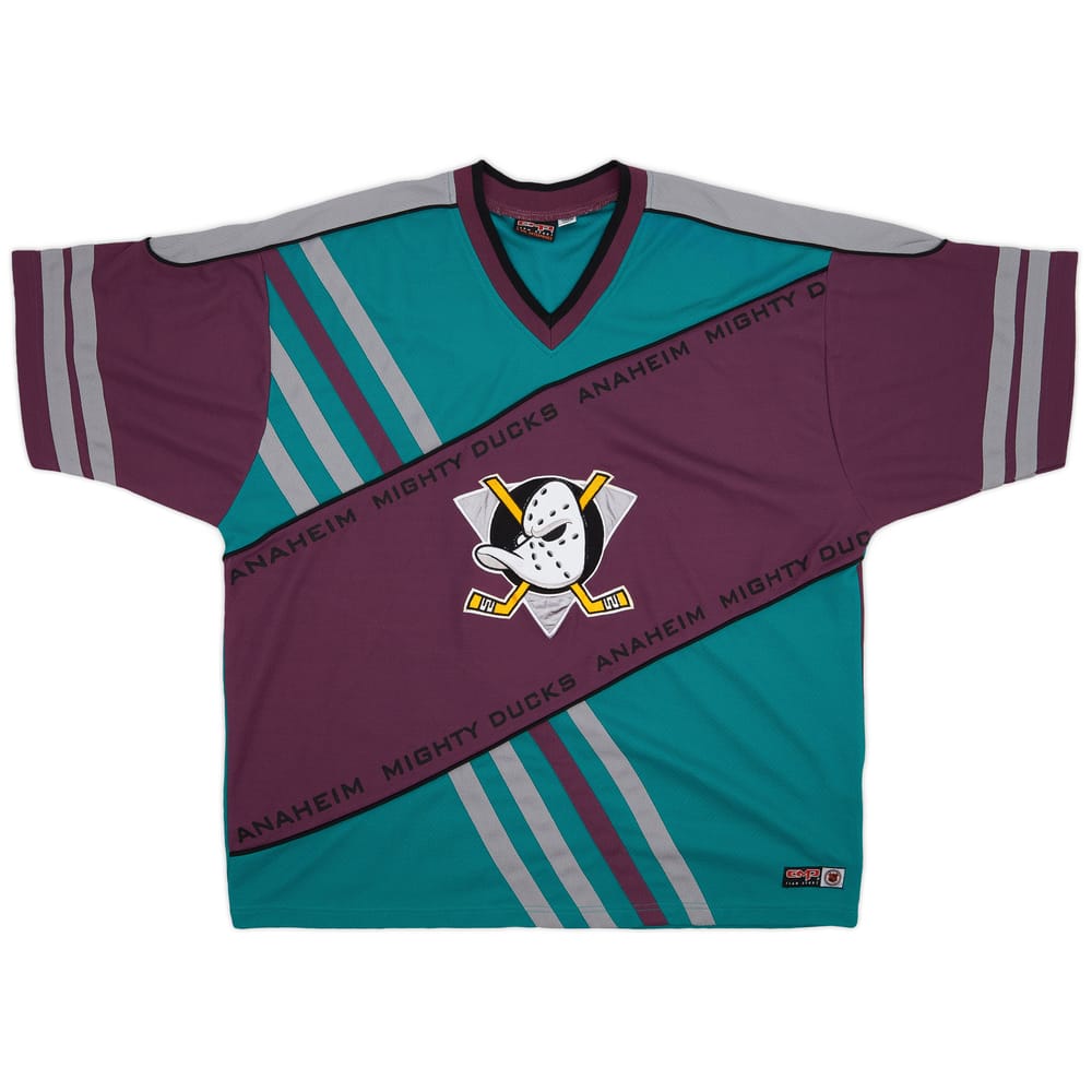 1993-99 Mighty Ducks of Anaheim #26 CMP S/S Jersey - 8/10 - (XL)