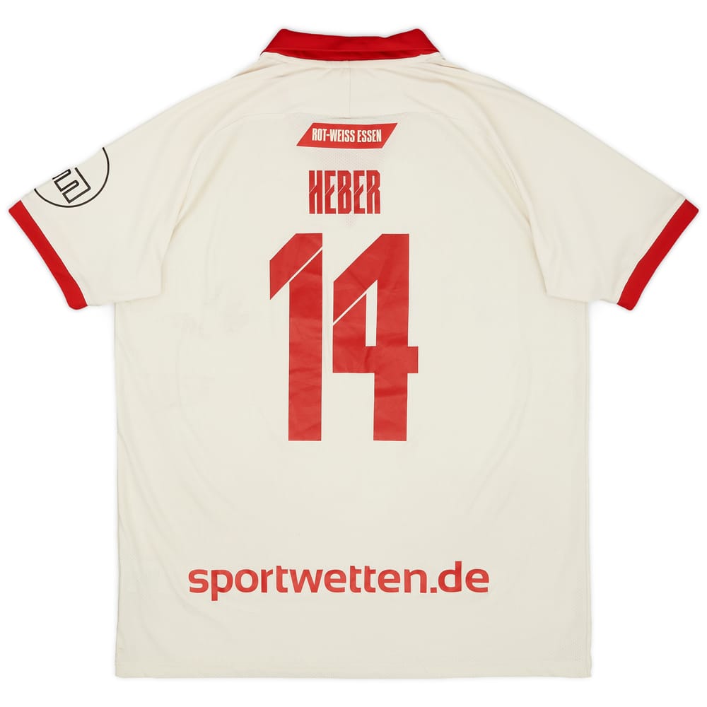 2022-23 Rot-Weiss Essen Home Shirt Heber #14 - 5/10 - (L)