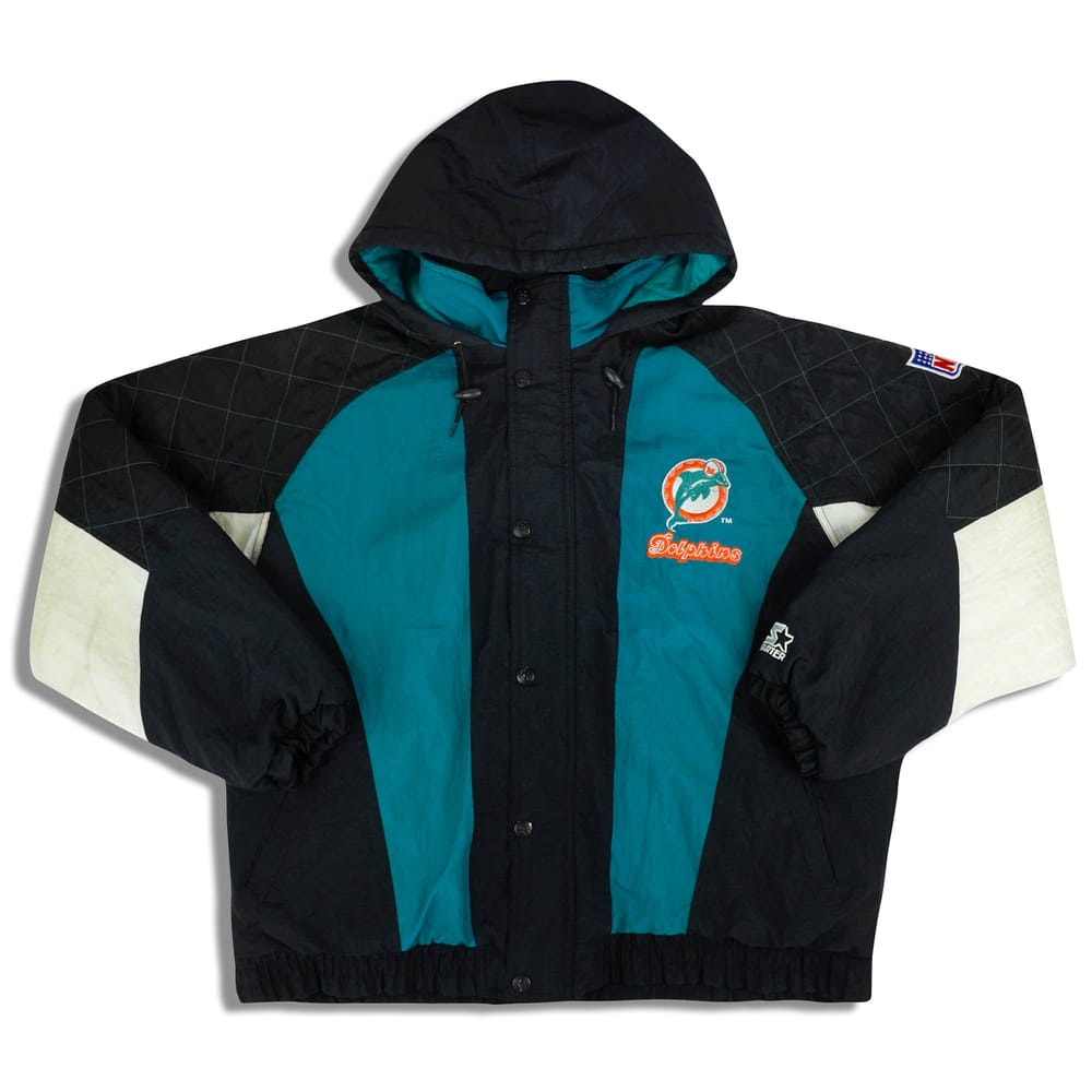 1990s Miami Dolphins Starter Coat XL