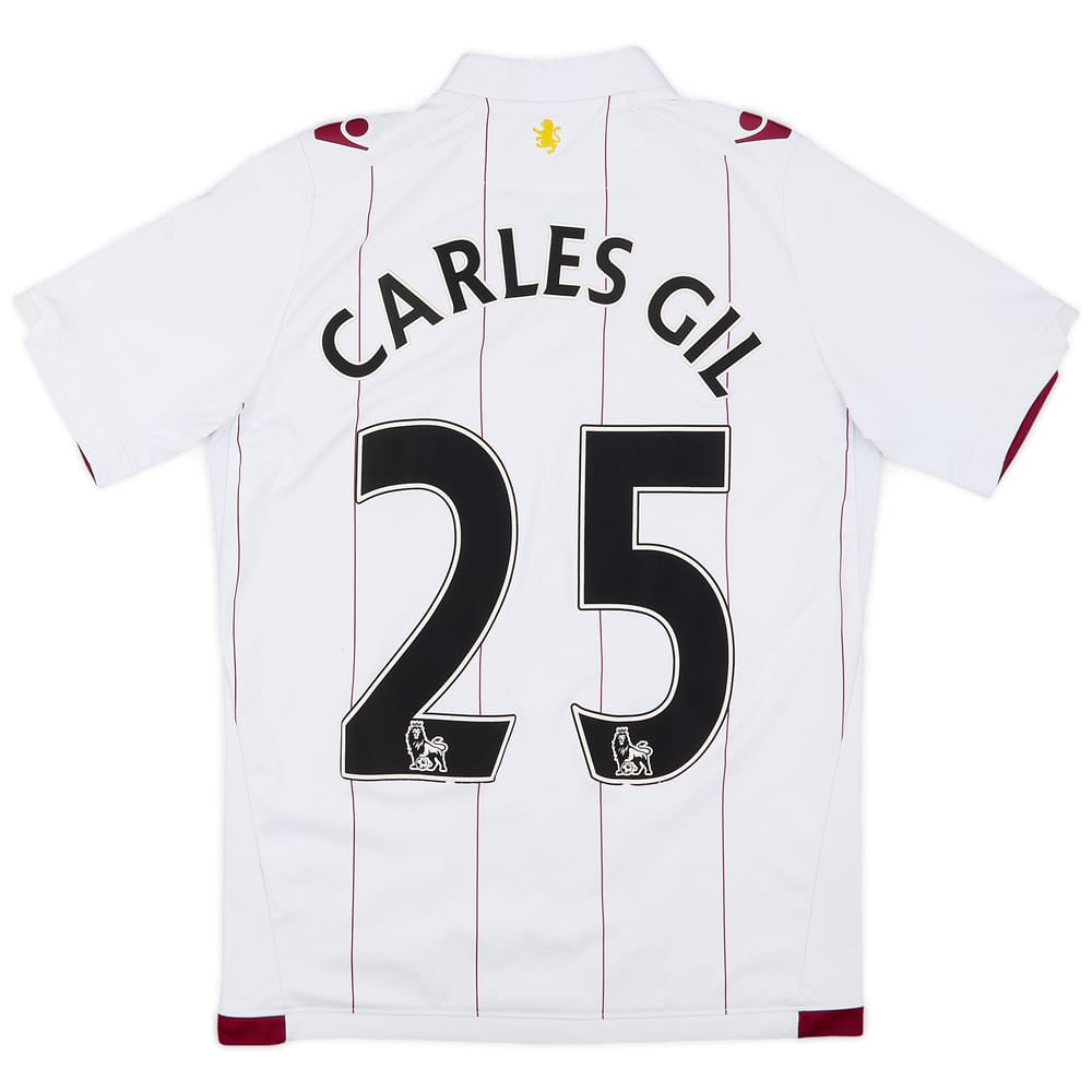 2014-15 Aston Villa Away Shirt Carles Gil #25 - 5/10 - (M)