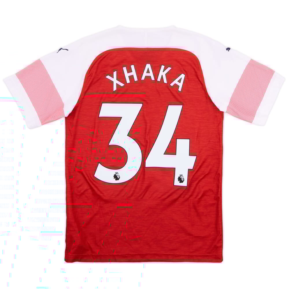 2018-19 Arsenal Home Shirt Xhaka #34 - 6/10 - (S)