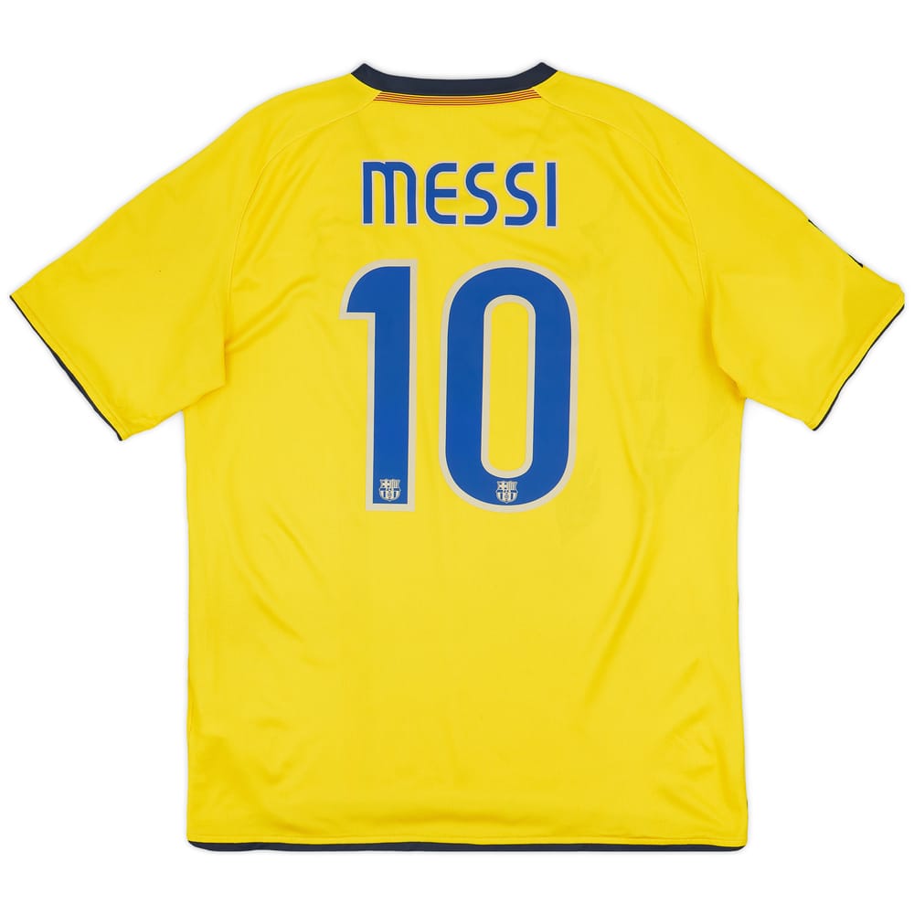 2008-10 Barcelona Away Shirt Messi #10 - 7/10 - (L)