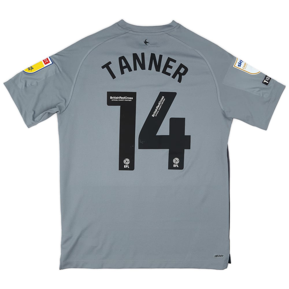2022-23 Cardiff Match Issue Away Shirt Tanner #14