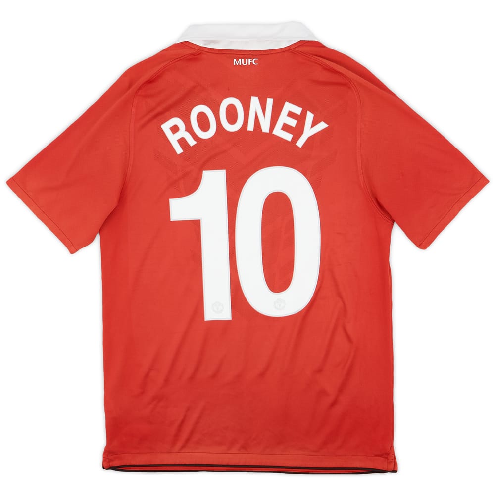 2010-11 Manchester United Home Shirt Rooney #10 - 5/10 - (M)