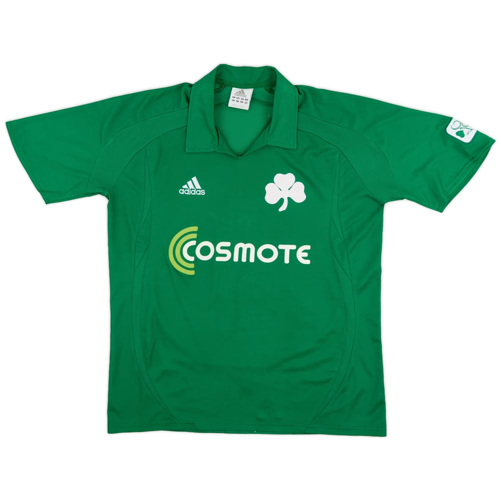 2008-09 Panathinaikos Home Shirt - 7/10 - (L)