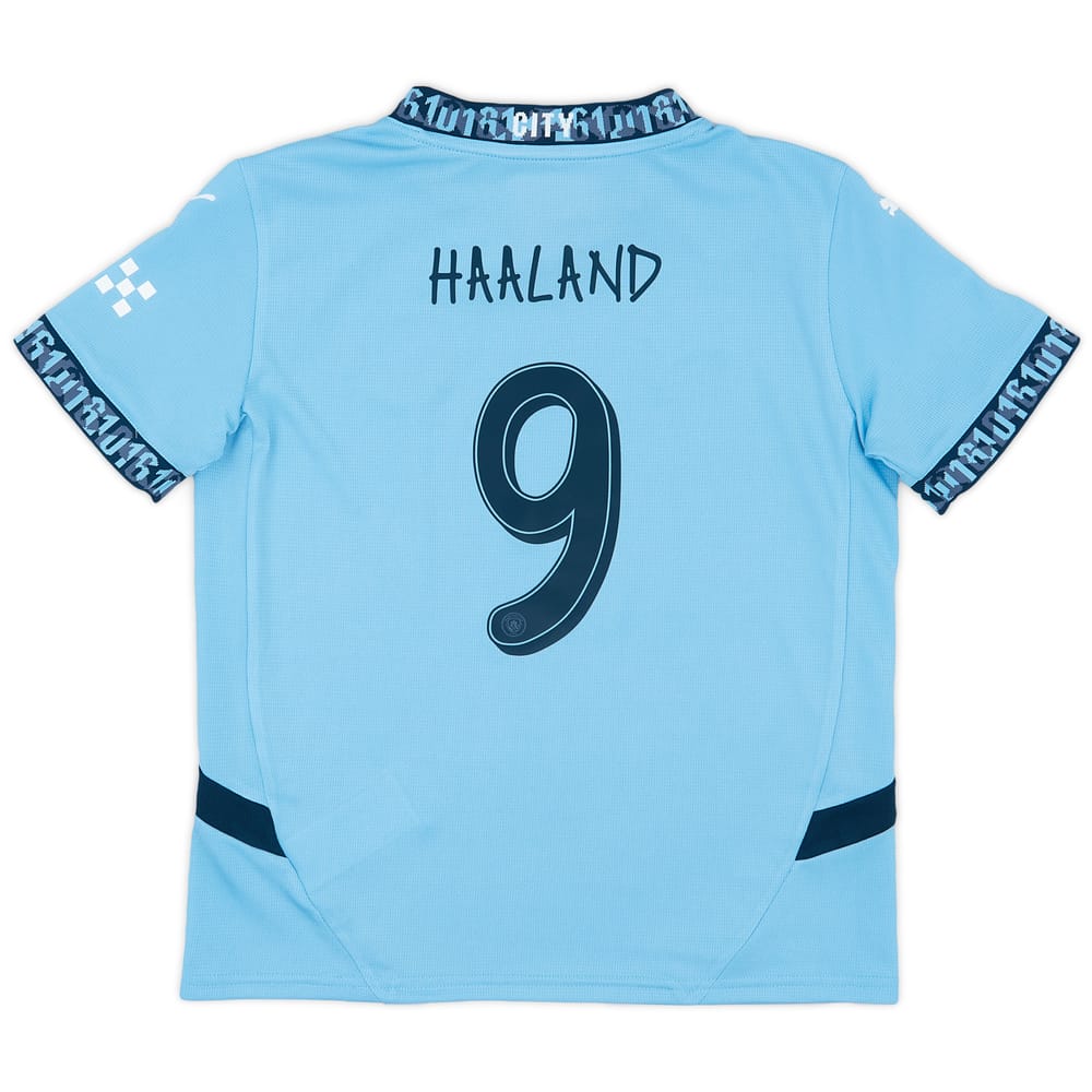 2024-25 Manchester City Home Shirt Haaland #9 (KIDS)