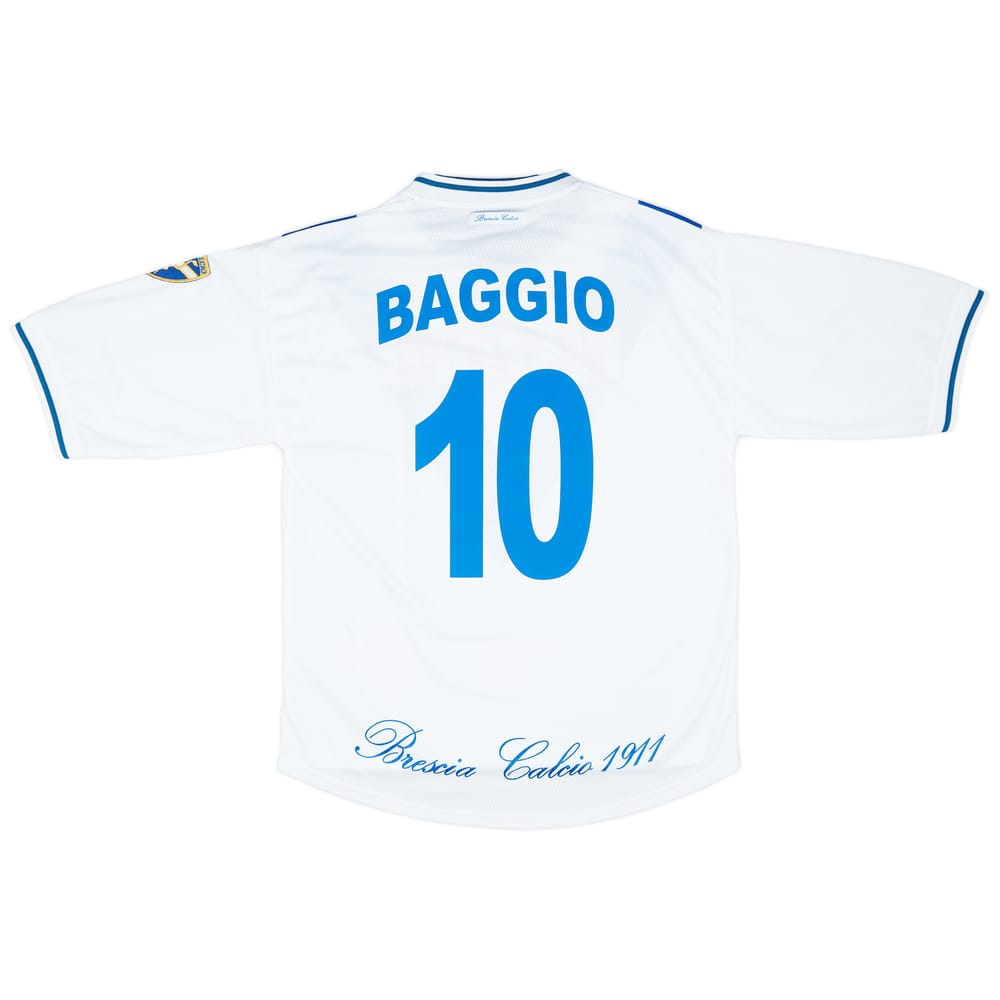 2000-01 Brescia Garman Reissue Away Shirt Baggio #10