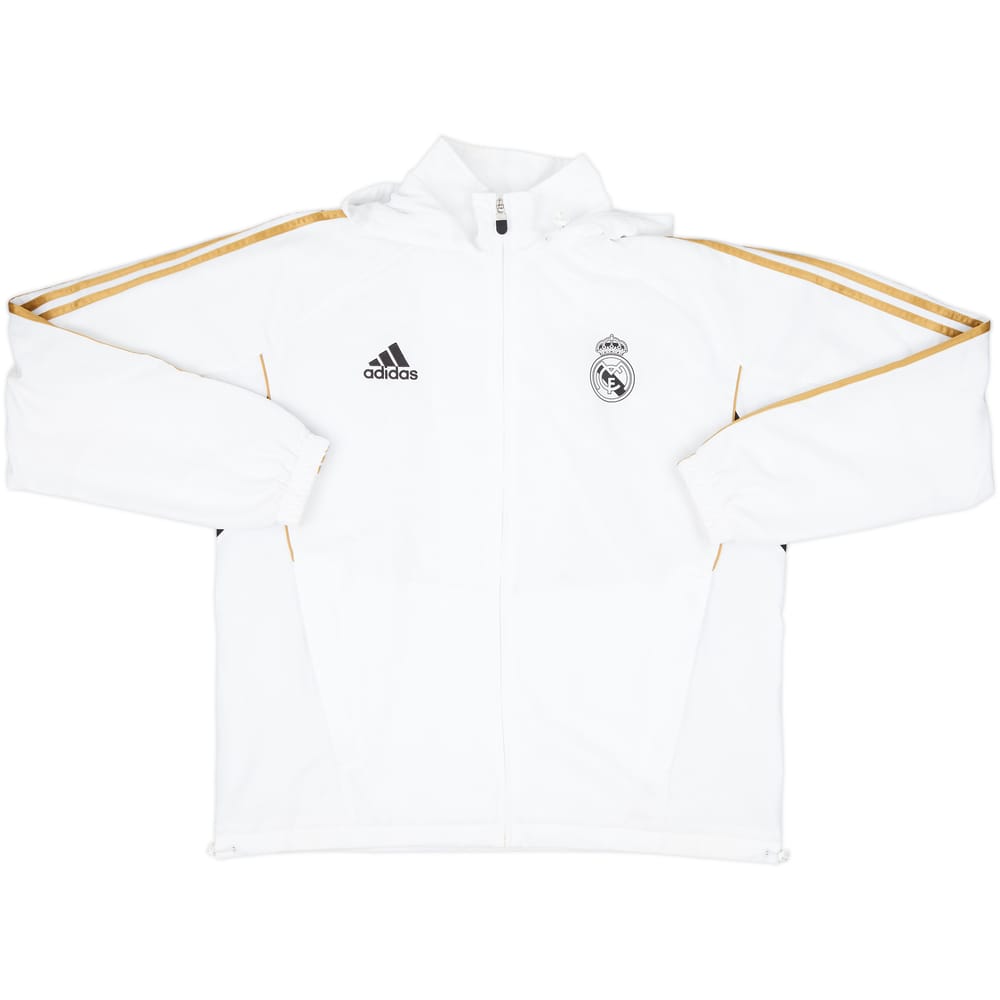 2011-12 Real Madrid adidas Hooded Track Jacket - 8/10 - (L/XL)