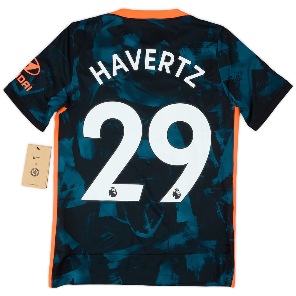 2021-22 Chelsea Third Shirt Havertz #29 (L.Boys)