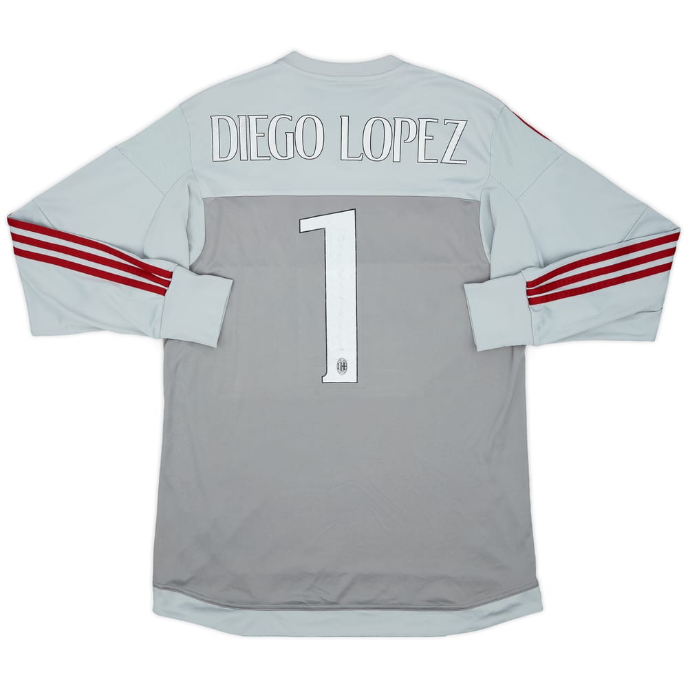2015-16 AC Milan GK Shirt Diego Lopez #1 - 5/10 - (L)