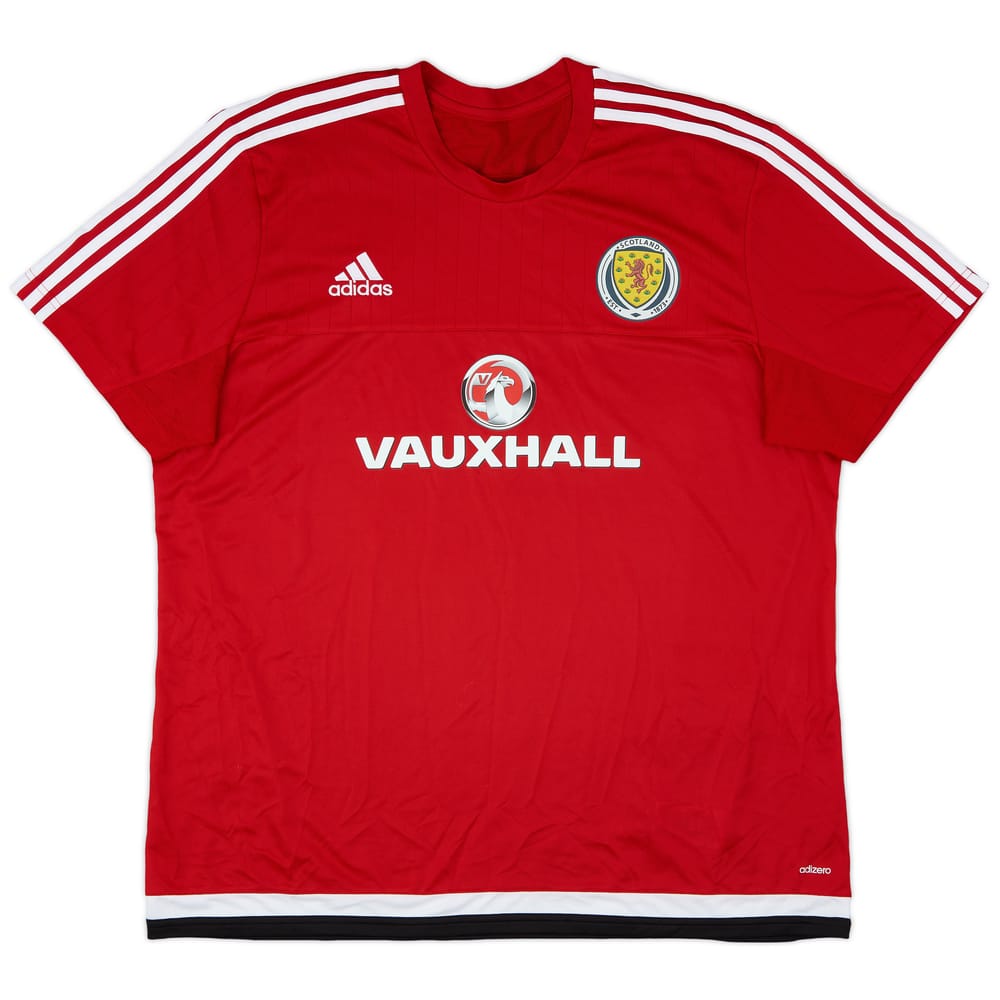2015-16 Scotland adidas Training Shirt - 8/10 - (XXL)