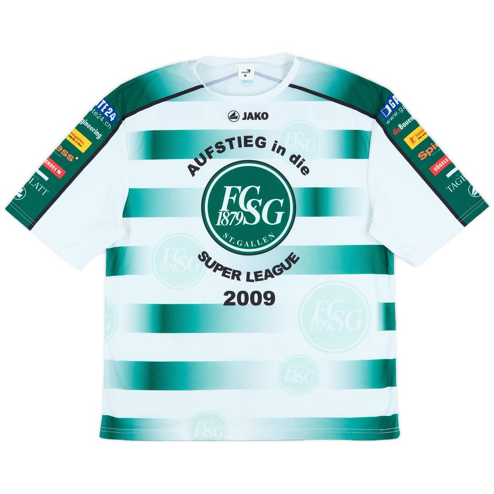 2008-09 St Gallen Jako Special 'Promotion' Shirt - 9/10 - (M)